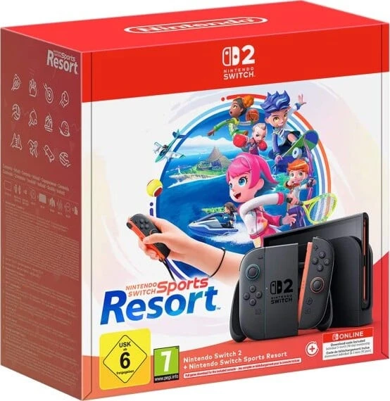 Nintendo Switch 2 konsolė + Sports Resort