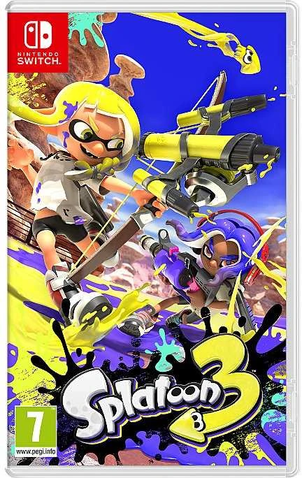 „Nintendo Switch Splatoon 3“.