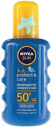 Nivea Sun Kids Protect & Care Sun Purškiklis Sun Losjonas kūnui