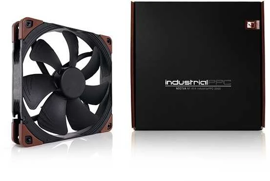 Noctua NF-A14 industrialPPC-2000 Kompiuterio dėklas Fan 14 cm Juodas, Brown
