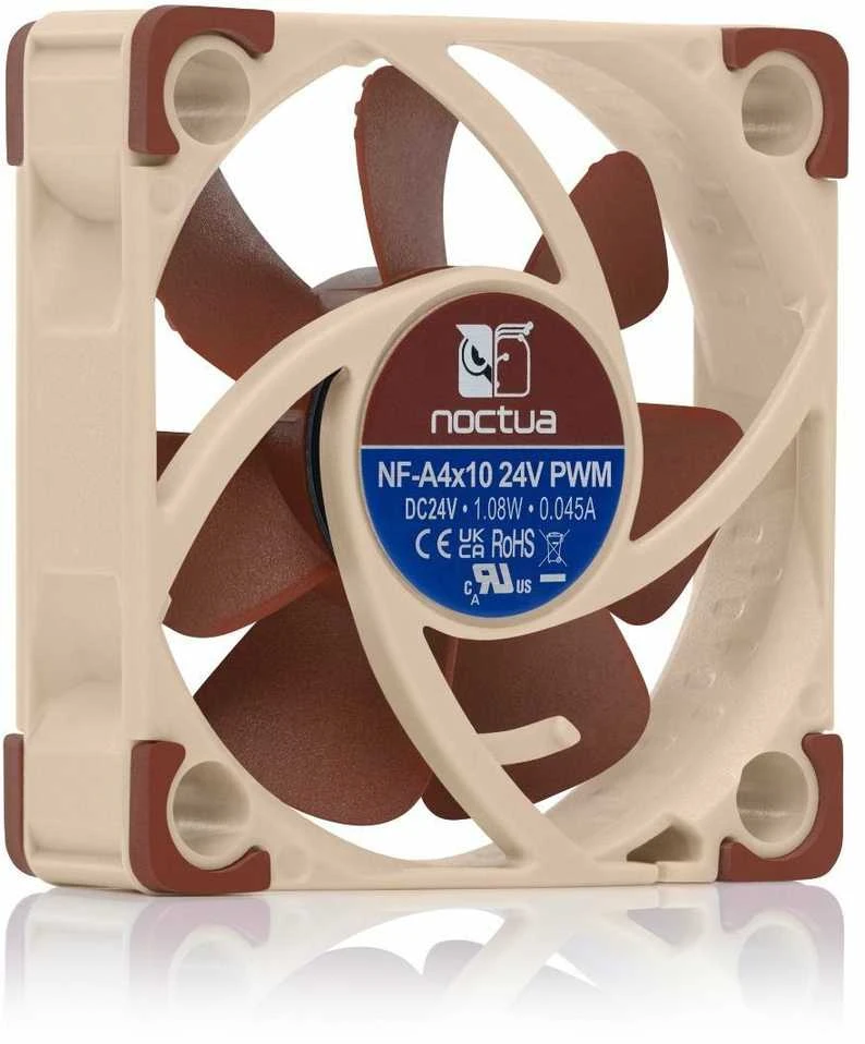 Noctua NF-A4x10 24V PWM techninė etiketė