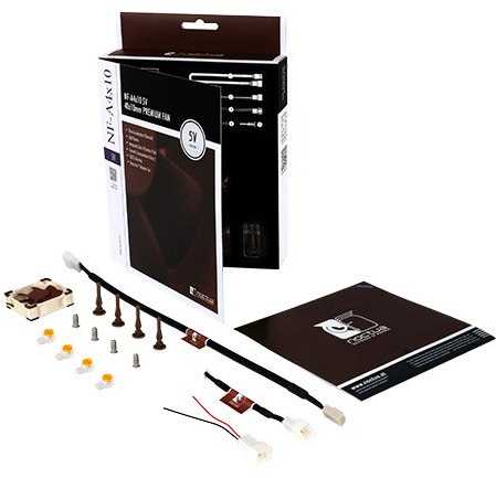 Noctua NF-A4x10 5V Kompiuterio dėklas Fan 4 cm rusvai gelsvas, Brown