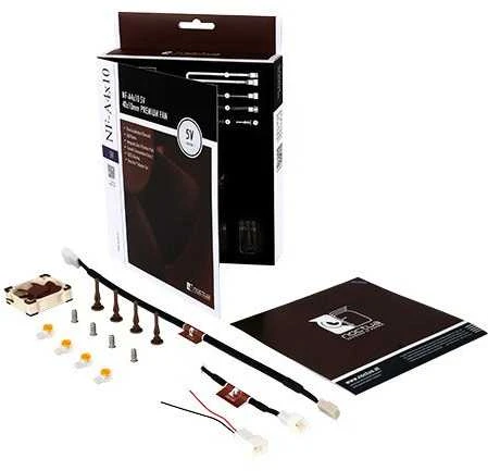 Noctua NF-A4x10 5V Kompiuterio dėklas Fan 4 cm rusvai gelsvas, Brown