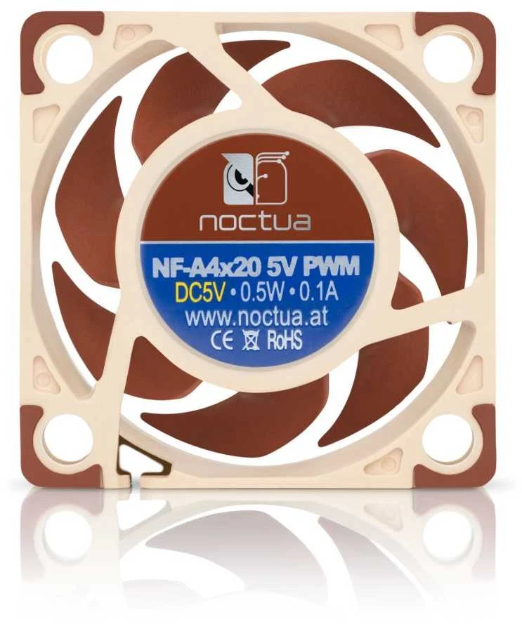 Noctua NF-A4X20 5V PWM computer cooling component Kompiuterio dėklas Fan 4 cm