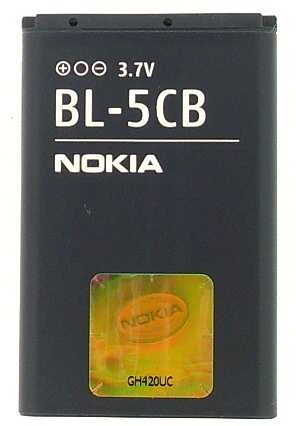 BL-5CB Nokia Baterija 800mAh Li-Ion (Bulk)