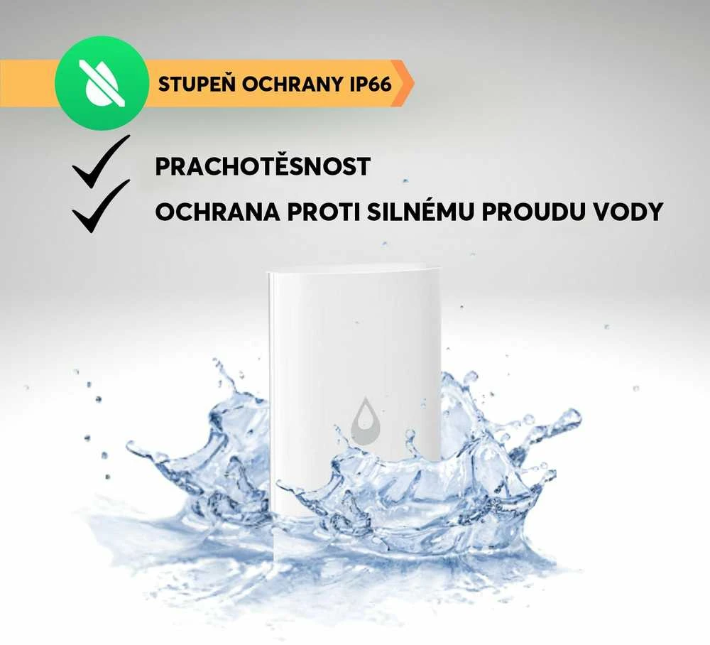Išmanusis vandens nuotėkio jutiklis E4, ZigBee, TUYA / Smart Life, NOUS