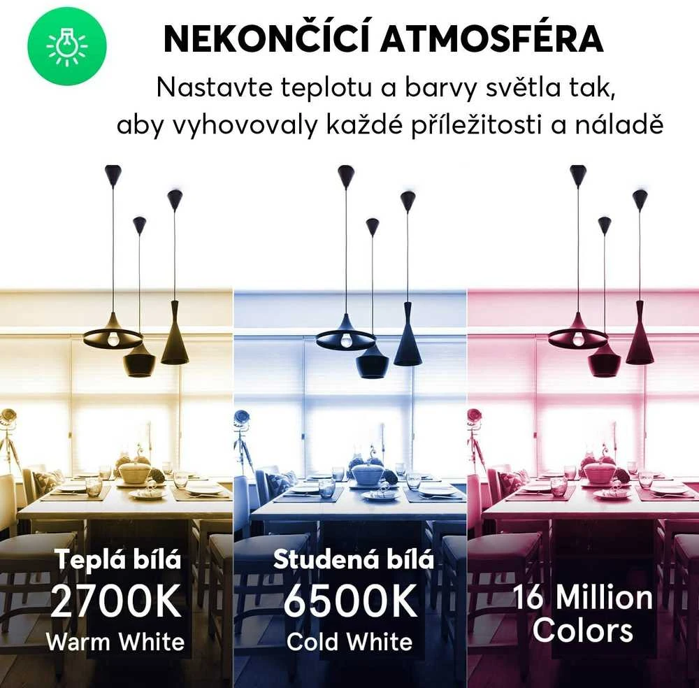 „Nous E14 P4 RGBW“ žvakė (2 vnt. pakuotėje)