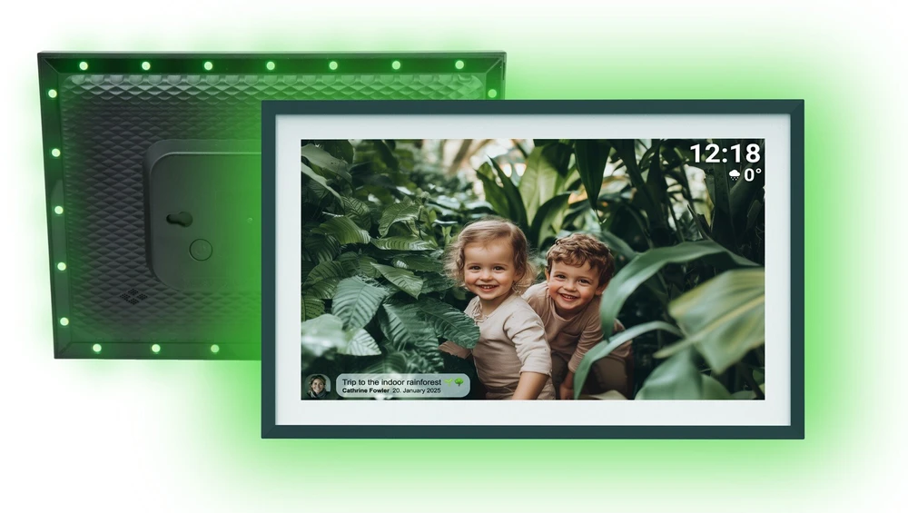 Nuotraukų rėmelis Denver Frameo PFF-1081 10.1" Digital Frame - Juodas