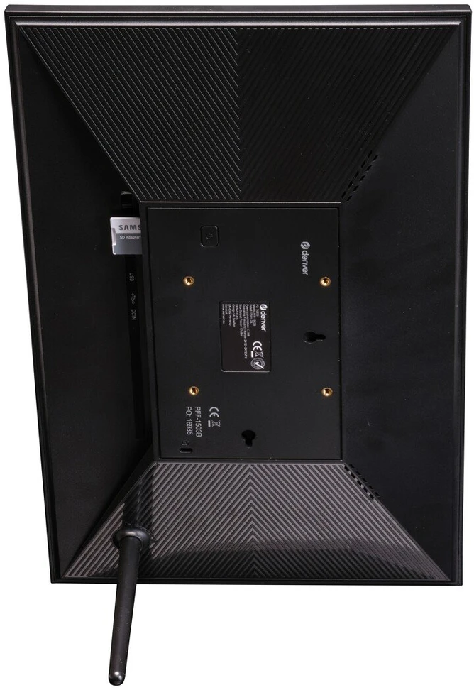 DNV Denver PFF-1503B skaitmeninis nuotraukų rėmelis Juoda 39,6 cm (15.6″) Lietimui jautrus ekranas „Wi-Fi“