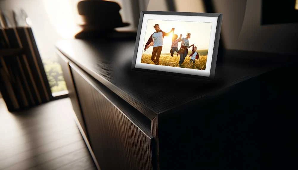 Nuotraukų rėmelis Rollei fotorámeček WiFi 107 juoda