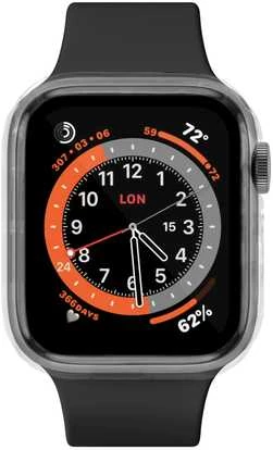 Fixed Fiksuotas | PASTATYTA | Apple | Laikrodis 44mm | Polikarbonatas | Išvalyti | Viso kadro aprėptis; Suapvalinti kraštai; 100 % skaidrus | Ekrano apsauga