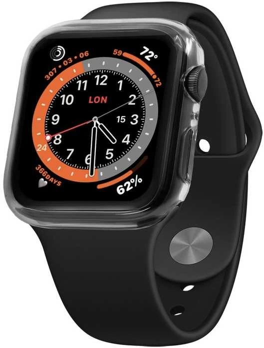 Fixed Fiksuotas | PASTATYTA | Apple | Laikrodis 44mm | Polikarbonatas | Išvalyti | Viso kadro aprėptis; Suapvalinti kraštai; 100 % skaidrus | Ekrano apsauga