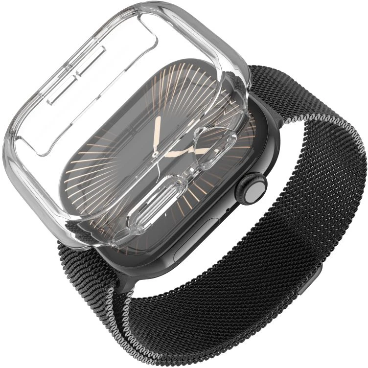 „FIXED Pure“ skirtas „Apple Watch Series 10“ 42 mm laikrodžiui, skaidrus