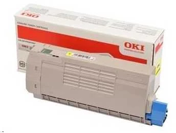 OKI 46861305 tonerio kasetė Originalus Geltona 1 vnt