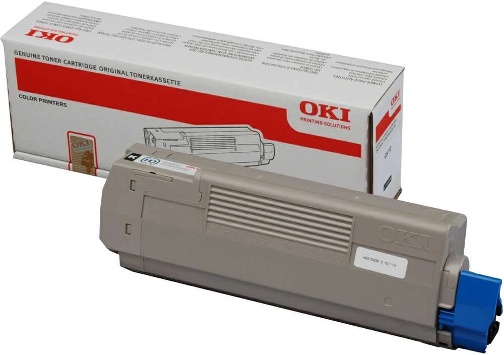Oki C 610(44315308), juoda kasetė