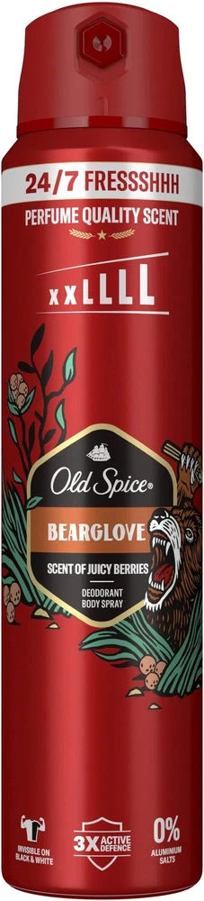 Old Spice Bearglove Dezodorantas Purškiklis (Dezodorantas Body Purškiklis) 250 ml