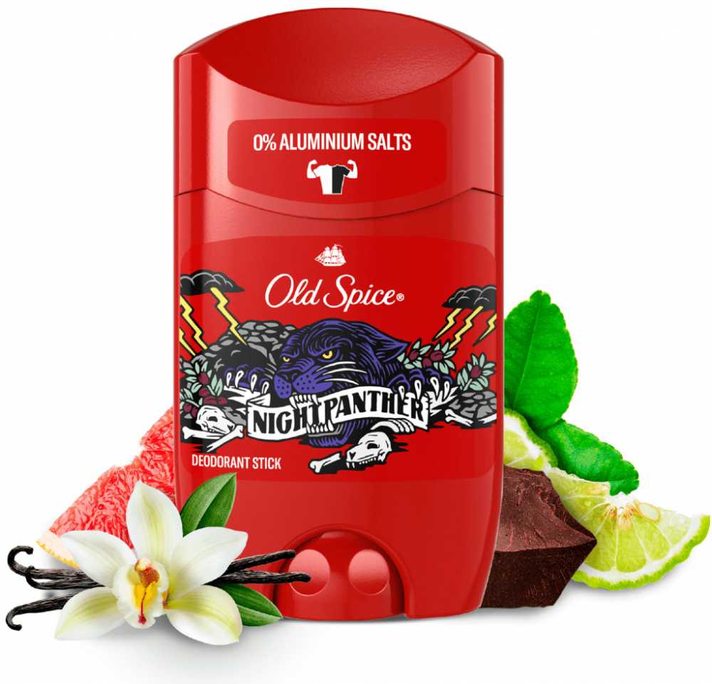 Old Spice Nightpanther Dezodorantas Stick pieštukinis dezodorantas vyrams, 50 ml