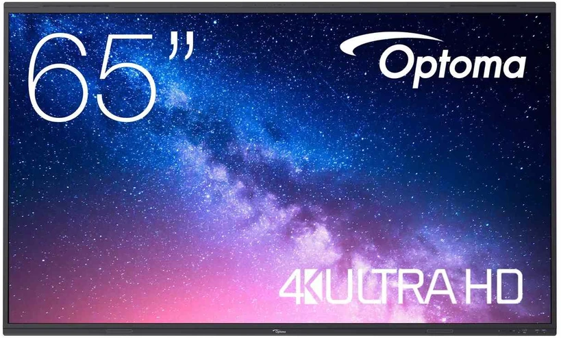 Monitorius Optoma 65 colių 1651RK 4K UHD, 8 GB RAM / 64 GB ROM, 40 pirštų lietimui jautrus ekranas, „Android 14“
