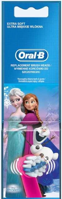 Dantų šepetėlio antgaliai ORAL-B BRAUN Frozen II, 4 vnt.