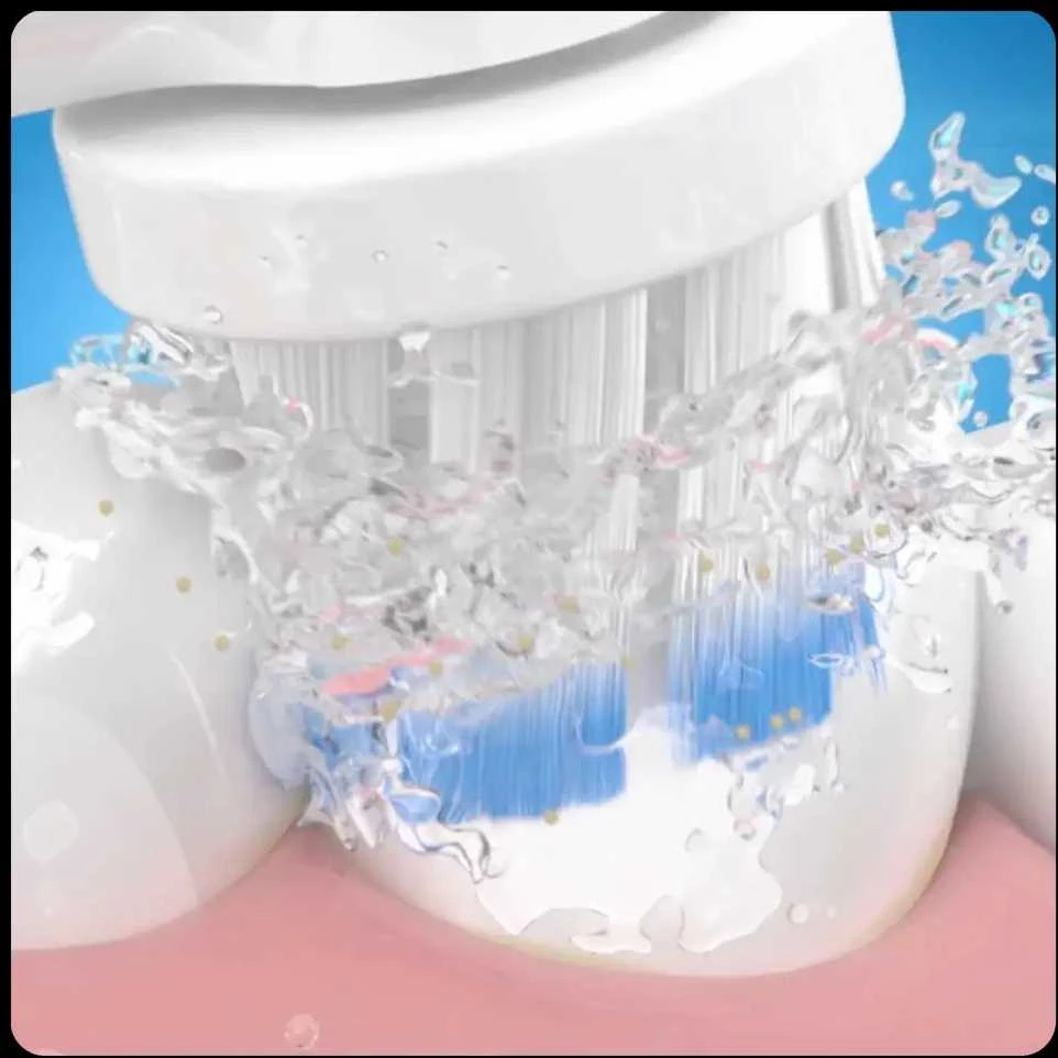 EB60-8 Braun Oral-B SENSITIVE Labai labai plonas Elektrinio Dantų Šepetėlio Galvutės