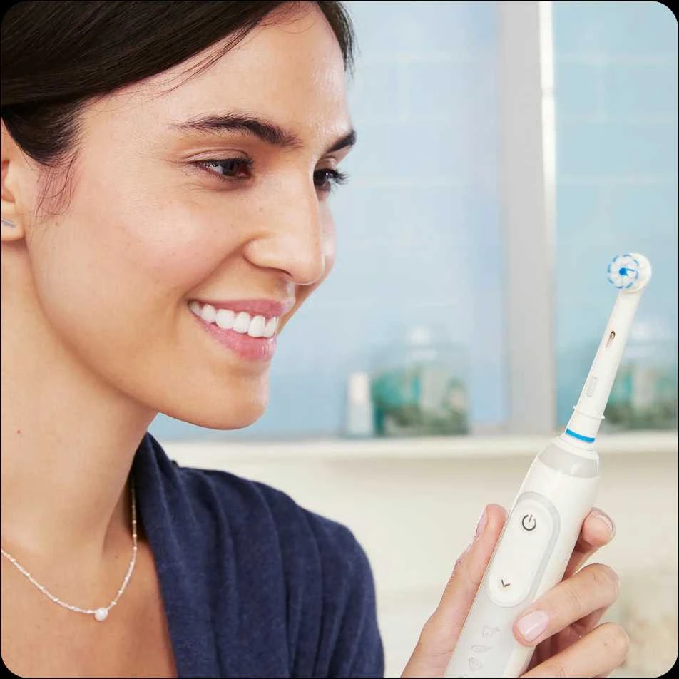EB60-8 Braun Oral-B SENSITIVE Labai labai plonas Elektrinio Dantų Šepetėlio Galvutės