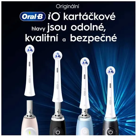 „Oral-B iO“ tarpdančių valymo priemonės, atsarginės breketų galvutės, 2 vnt.