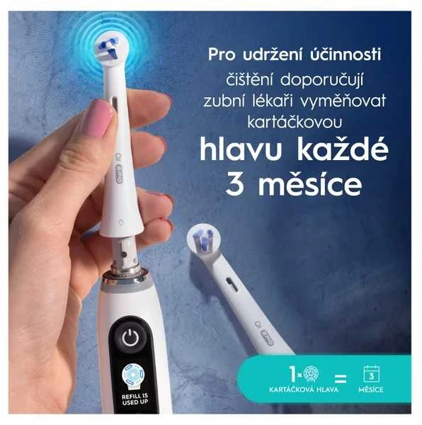 „Oral-B iO“ tarpdančių valymo priemonės, atsarginės breketų galvutės, 2 vnt.
