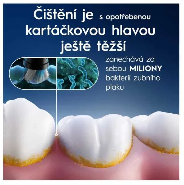 „Oral-B iO“ tarpdančių valymo priemonės, atsarginės breketų galvutės, 2 vnt.