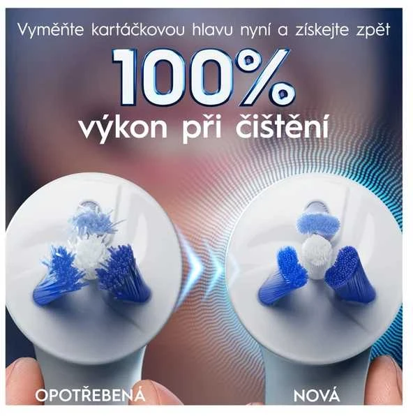 „Oral-B iO“ tarpdančių valymo priemonės, atsarginės breketų galvutės, 2 vnt.
