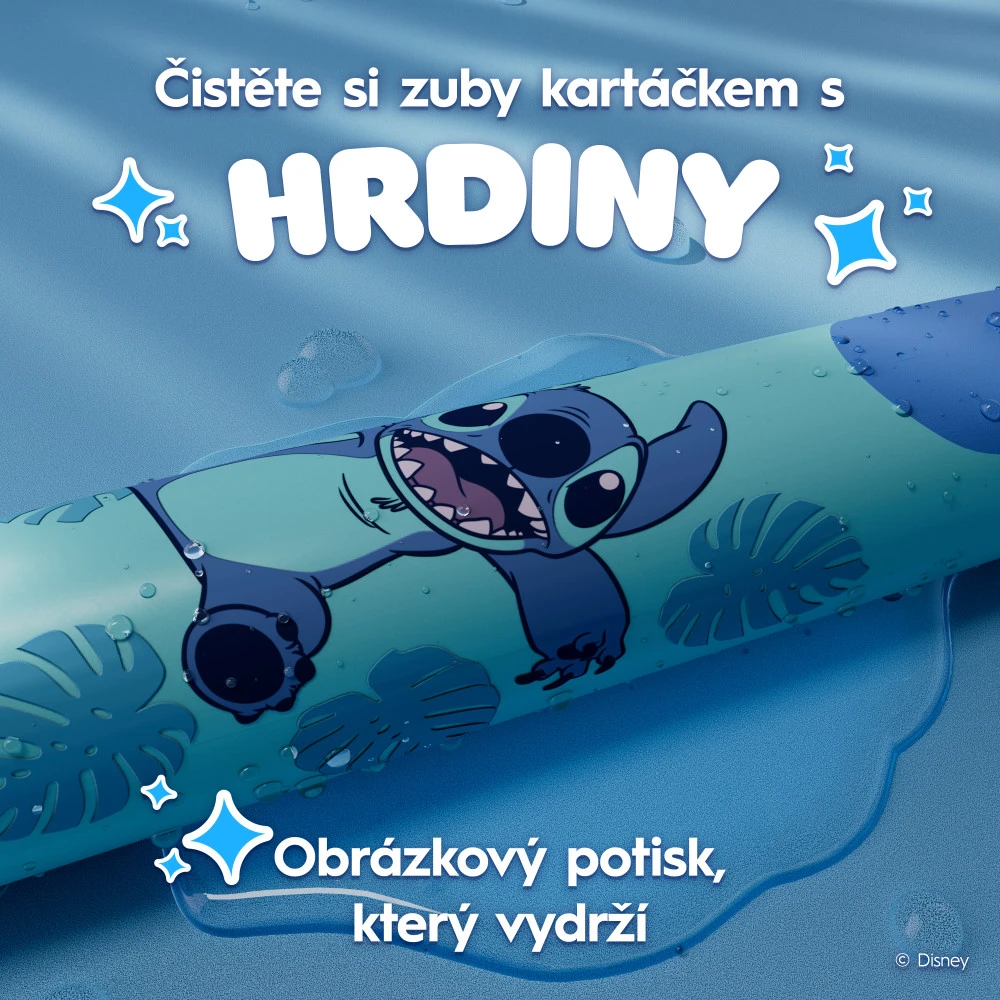 Elektrinis dantų šepetėlis Oral-B IOS2K.1I9.K STITCH, mėlyna