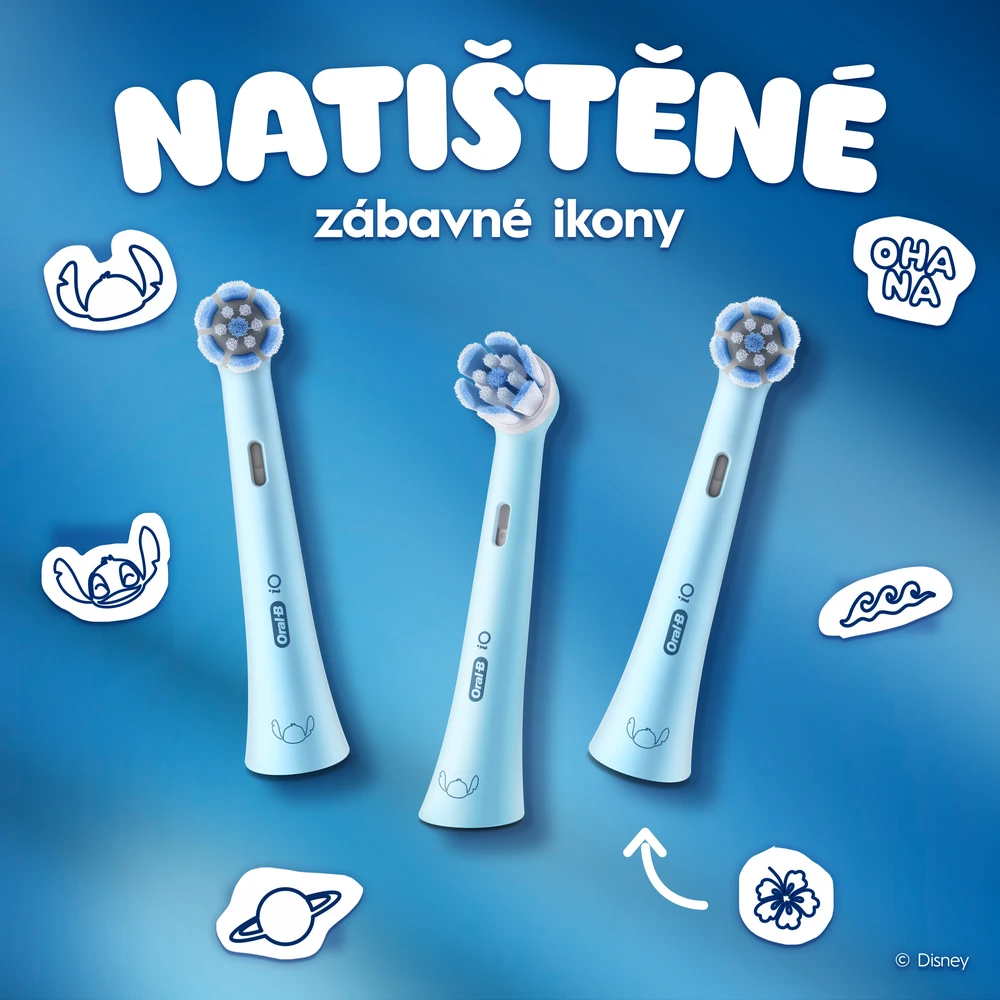 Dantų šepetėlio galvutė Oral-B IO RB SBLF-4, 4 vnt.