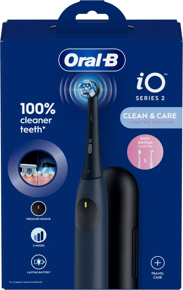Dantų šepetėlis Oral-B iO 2 Ocean Mėlyna + Dėklas mėlyna