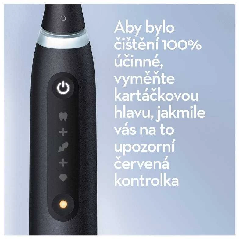 Braun iOG5.1B6.2DK Oral-B iO5 Elektrinis Dantų Šepetėlis Matt Juodas