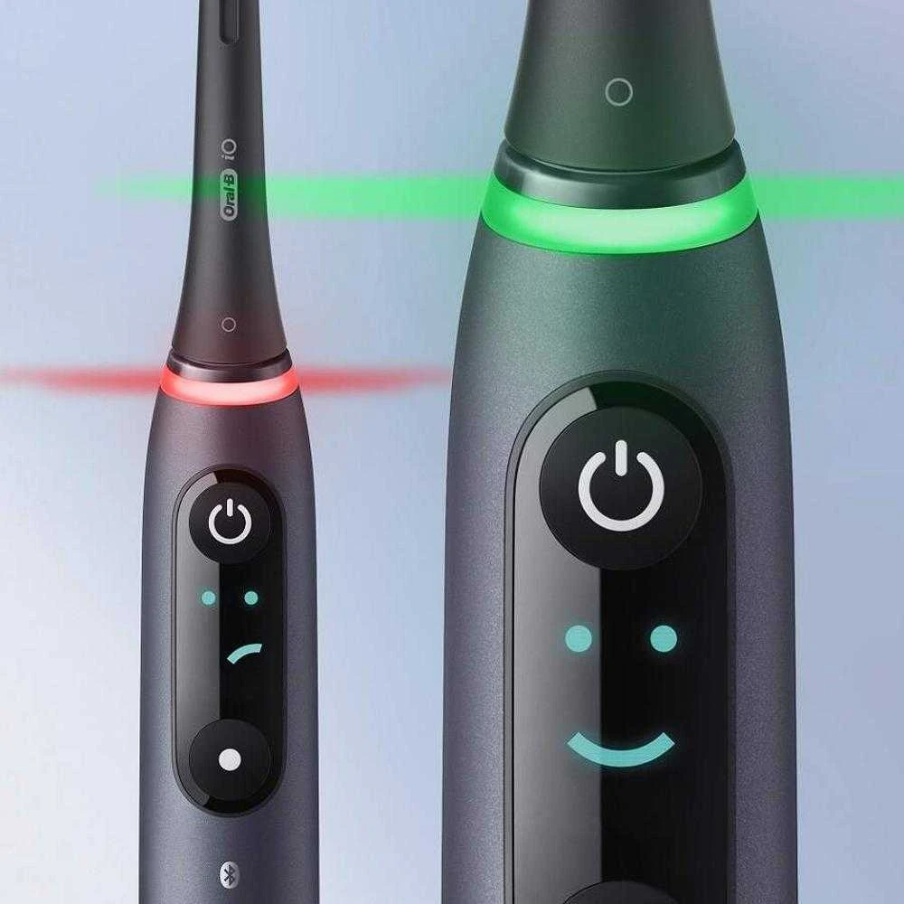 Elektrinis dantų šepetėlis Oral-B iO8, juodas