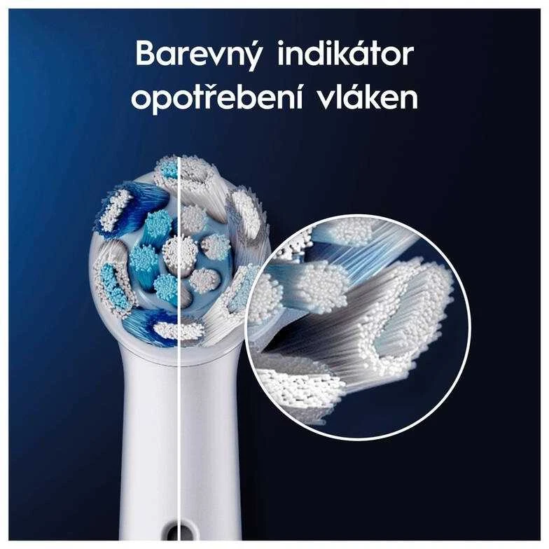 BRAUN iO RB CWF-6 Ultimate Clean Baltas 6ct antgaliai dant šepetėliui