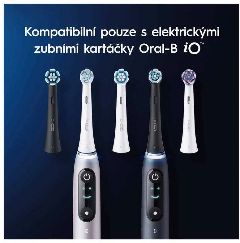 BRAUN iO RB CWF-6 Ultimate Clean Baltas 6ct antgaliai dant šepetėliui