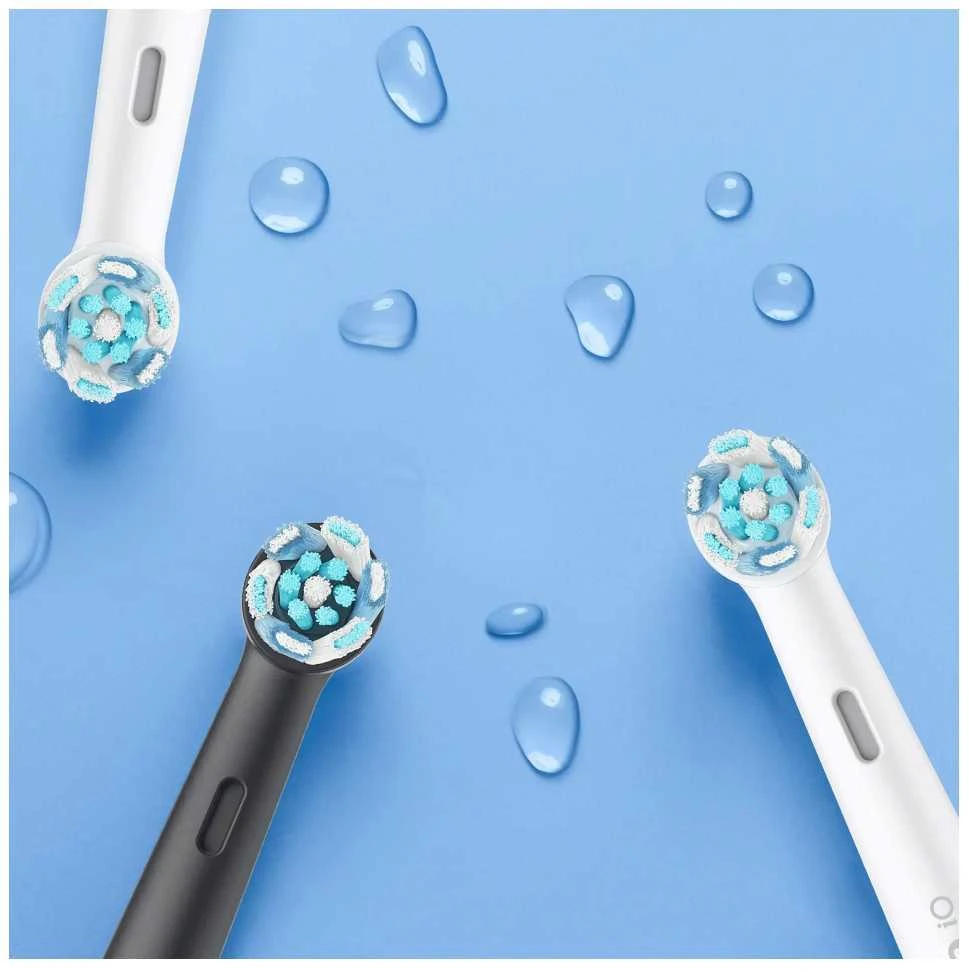 Elektrinis dantų šepetėlis Braun iOM6.1A6.1K Oral-B iO6, pilkos spalvos