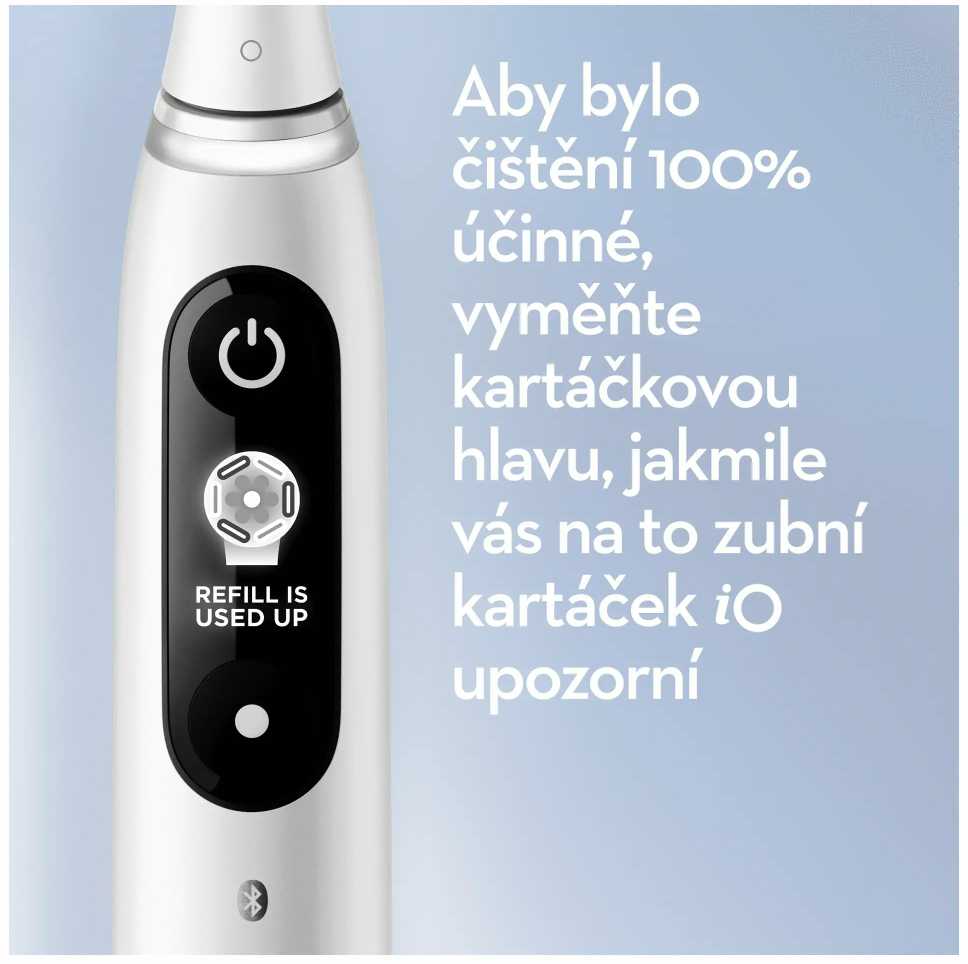Braun IOM10.1A3.1AD Stardust Baltas Dantų šepetÄ-lis