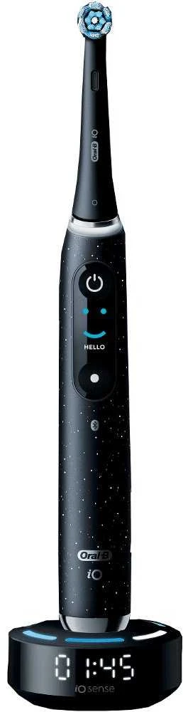 Elektrinis dantų šepetėlis Braun Oral-B iO Series 10, Juodos spalvos