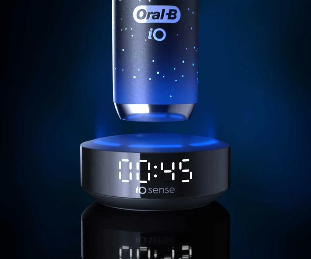 Elektrinis dantų šepetėlis Braun Oral-B iO Series 10, Juodos spalvos