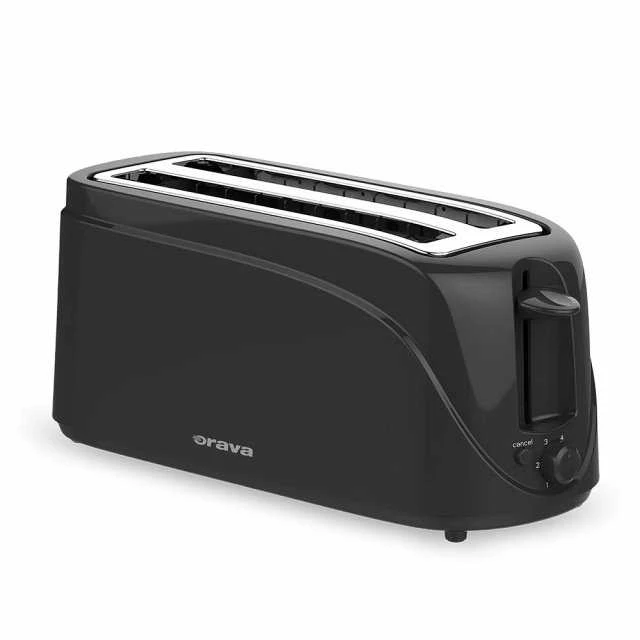 ORAVA HR-108 B skrudintuvas, 1200 W, 4 skrebučiai, atitirpinimas, automatinis išsijungimas, šviesos indikatorius
