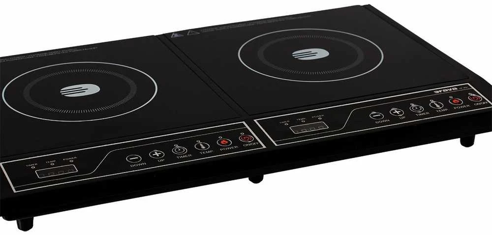Indukcinė kaitlentė elektrinė, podwójna VP-40i, 3500W, juoda, Orava