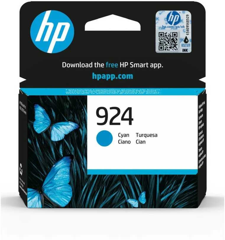 Hewlett Packard (HP) Originali HP 924 Cyan rašalo kasetė