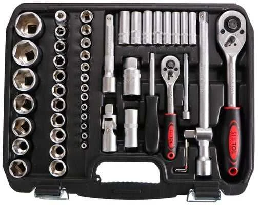 Sixtol įrankių rinkinys su 108 detalėmis, plieno, metalinės užsegimo spynos, SX3022