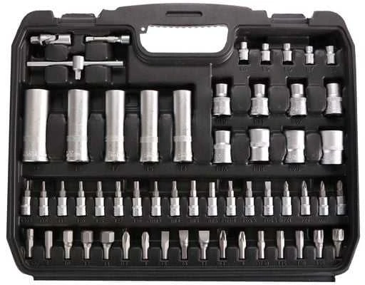 Sixtol įrankių rinkinys su 108 detalėmis, plieno, metalinės užsegimo spynos, SX3022