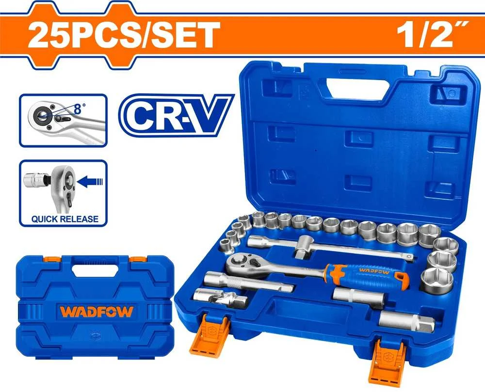 Wadfow Gola rinkinys 25 vnt. 1/2"