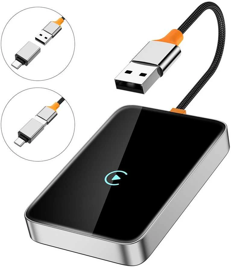 Belaidžio CarPlay adapteris su USB jungtimi