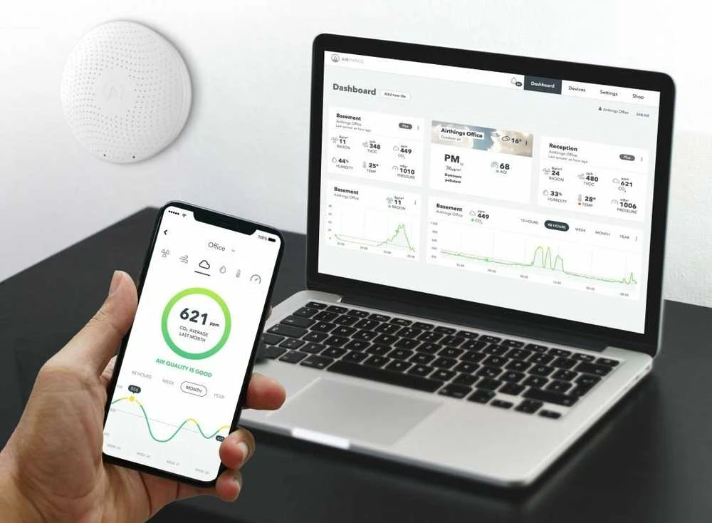 „Airthings Wave Plus“