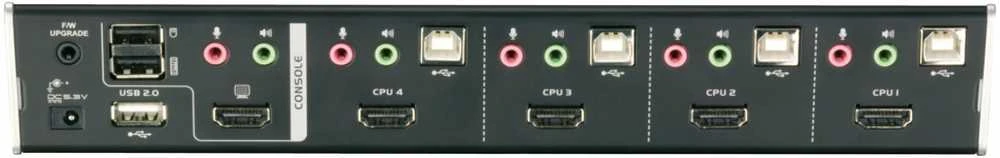 Aten 4 prievadų USB HDMI/garso KVMP jungiklis | Aten | 4 prievadų USB HDMI/Garso KVMP™ jungiklis
