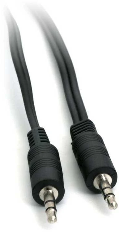 Kabelis PremiumCord Jack 3,5mm - Jack 3,5mm 5m juoda (kjackmm5)
